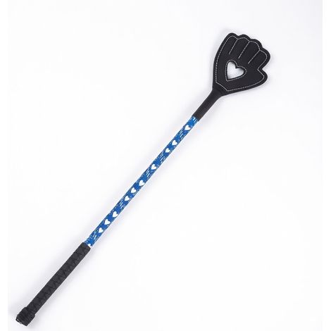Paleta de caucho para adiestramiento de perro azul paleta corazón pequeño 45 (1/5)
