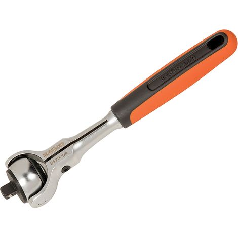 Bahco 8120-1/4 Swivel Head Ratchet 1/4in Drive BAH812014