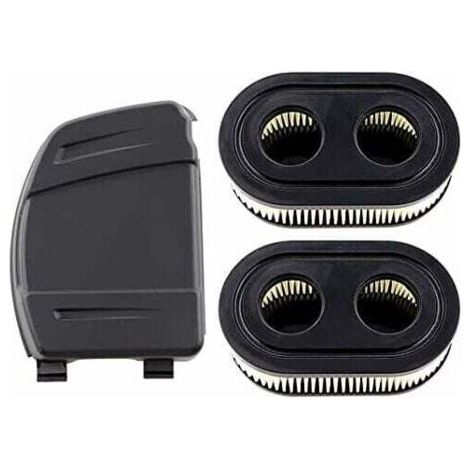 Pair ZVD- Ensemble de 2 Filtres à Air avec Couvercle de Filtre à Air pour Moteurs Briggs & Stratton 550E, 575EX, 575IS, 625EXI, 650EXI, 675EXI, 675IS, Remplace les Pièces 594106, 798339, 798452, 59326 (1/4)