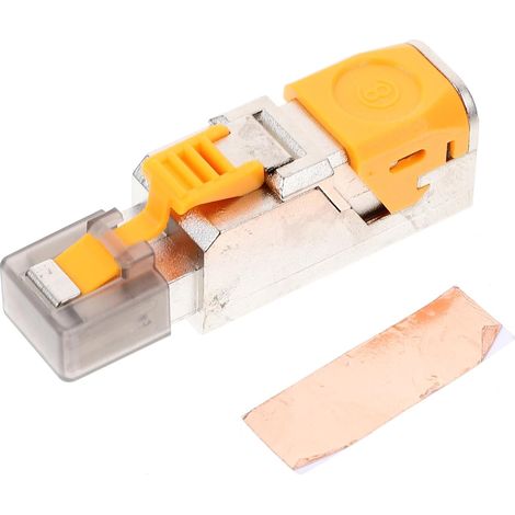 Connecteur RJ45 Cat8 blindé, réseau câblage sans outil (1/5)