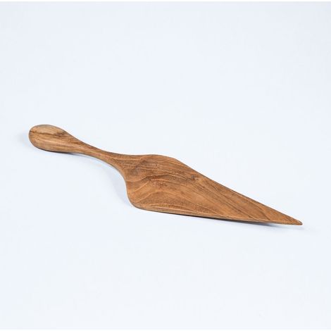 Set de 2 Pelles à tarte en teck naturel (1/3)