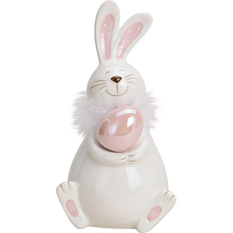 Décoration un lapin de Pâques en céramique (1/3)