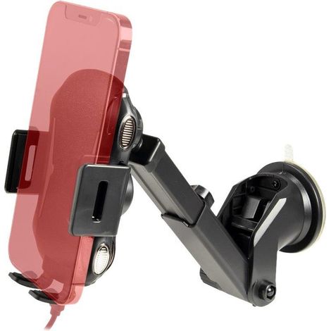 Telefonhalter Inter-tech 10W kabellos Drehung 360° (1/3)