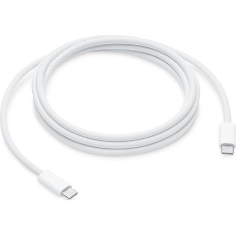 Apple USB-C-Stecker auf USB-C-Stecker-Kabel, 2 m, Weiß (1/3)