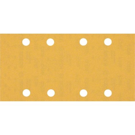 Bosch Professional 50x Expert C470 con 8 fori (per legno duro, vernice  su legno, 93x186 mm, grana 180, accessori per levigatrice orbitale) (1/5)