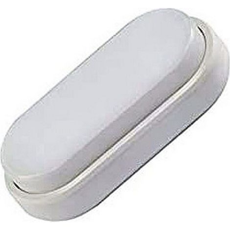 Applique da esterno LED ovale 18w 1950lm IP54 4000k 23x10,5x5,7cm luce diurna EDM (1/5)