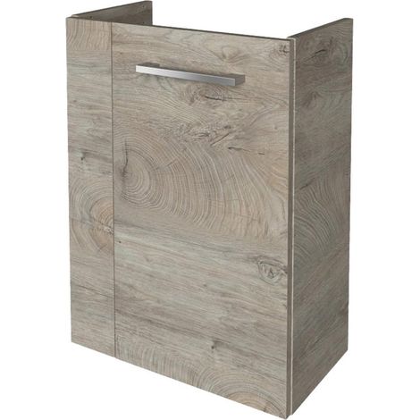 FACKELMANN SBC Beckenunterschrank 45 - Front Nature Oak - Korpus (1/4)