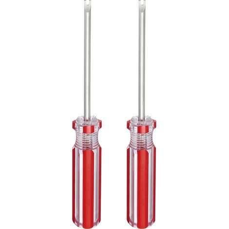 2PCS Tournevis Hexagonal Spécial U1.7 x 75mm Extrémité Magnétique (1/5)