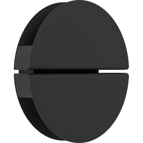 Applique Industrial Minimal Pianosa Acciaio Nero Led 4,5W 620Lm Ip44 (1/2)