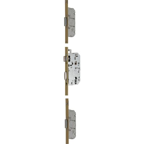 Vachette – Serrure multipoint en applique Série 5000 URG T204 – Fonction d'urgence – Coffre acier galvanisé – Axe 50mm – Entraxe 70mm (1/4)