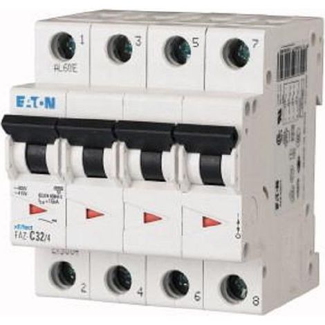 Interruttore magnetotermico 4P C 16A 15kA AC FAZ C16/4 279061