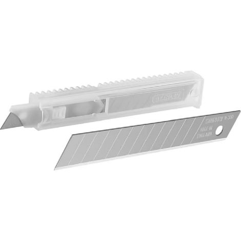 STANLEY RECAMBIO HOJAS CUTTER 10 UDS 9MM MILÍMETROS 9 MILÍMETROS