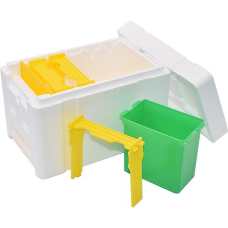 Begattungsstock, Königinnenzucht-Ableger, Vermehrungsstock, Mini-Bienenstock, Bestäubungskasten (1/4)