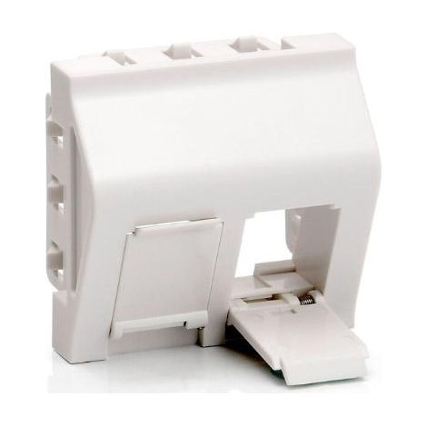 Equip Rosette de surface blanc pour connecteurs Keystone