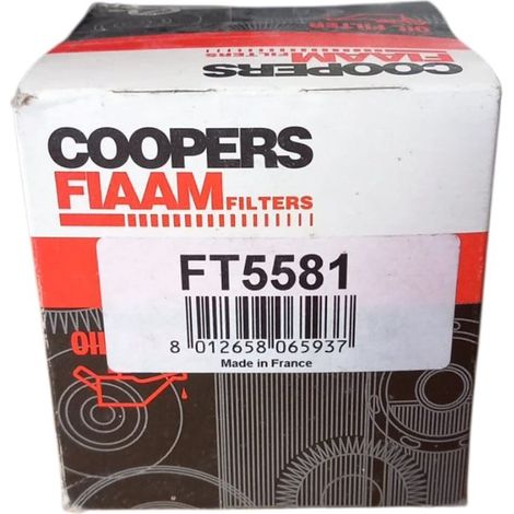 Filtro olio motore marca coopers fiaam codice filtro ft5581
