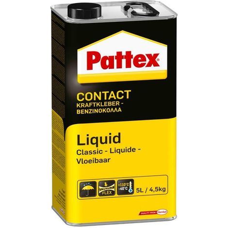 Kraftkleber Classic Liquid -40GradC b.+110GradC 4,5kg Kanne PATTEX