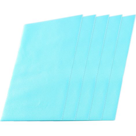 Tapis De Réfrigérateur - En Silicone Lavable Machine - Anti-humidité Anti-moisissure Anti-huile - 5 Pièces (1/5)