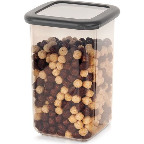 Contenitore per prodotti sfusi con coperchio. Contenitore da cucina per alimenti da 1,2 L. (1/5)