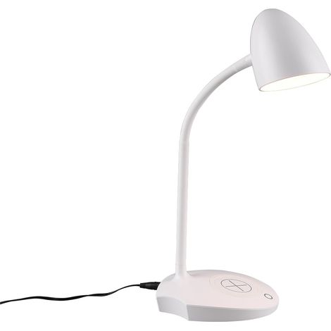 Lampada tavolo da Interno a LED in Plastica Bianco (1/4)