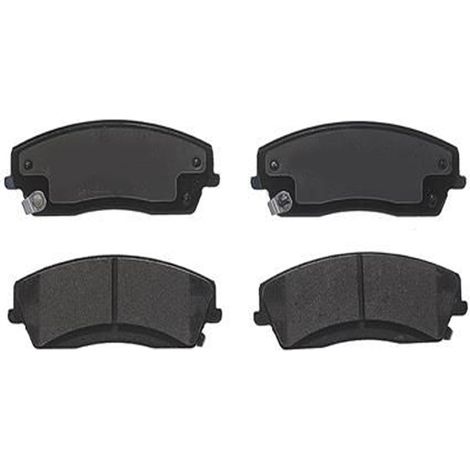 KIT PASTIGLIE FRENO ANTERIORI compatibile con DODGE CHARGER / PASTIGLIE FRENANTI AUTO OEM P18034 P23149 , / SOSTITUZIONE DIRETTA / BASSA POLVERE / SILENZIOSO (1/4)