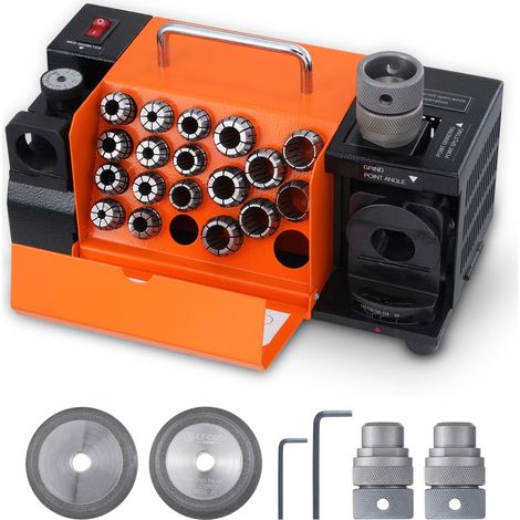 Affûteuse de forets MR-20G pour forets de 3 à 20 mm avec 18 pinces (1/5)