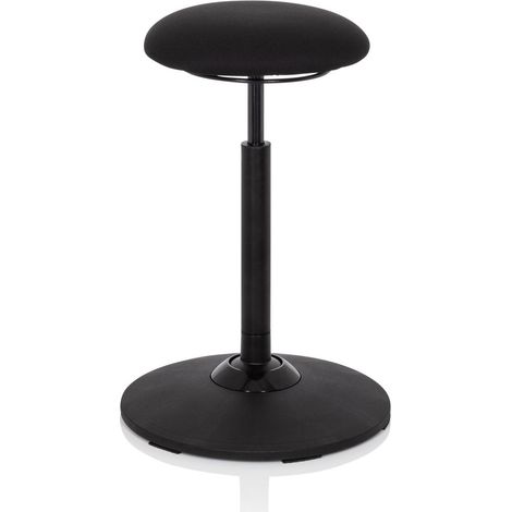 Stehhocker / Stehhilfe BALANCE SIT Stoff schwarz hjh OFFICE (1/5)