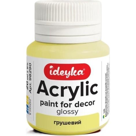 Vernice acrilica color pera 20 ml