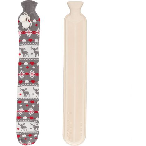 Bouillotte 72cm 2000ML Transfert Thermique Rapide Coussin Chauffant pour Taille (1/5)