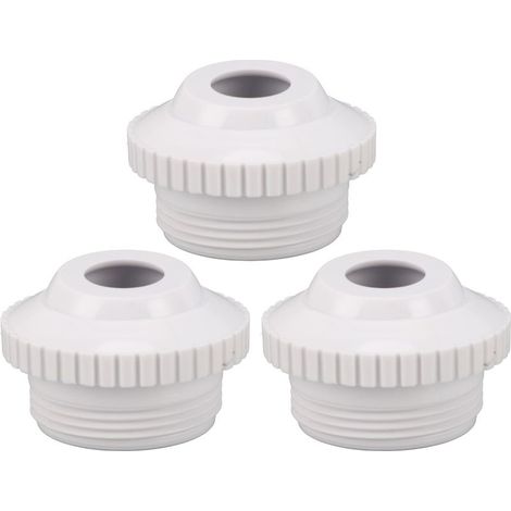3 Raccords Entrée Globe Oculaire SP1419D – Ouverture Plastique Raccords Retour Piscine Eau Directionnelle, Jet Orientable pour Circulation (1/5)