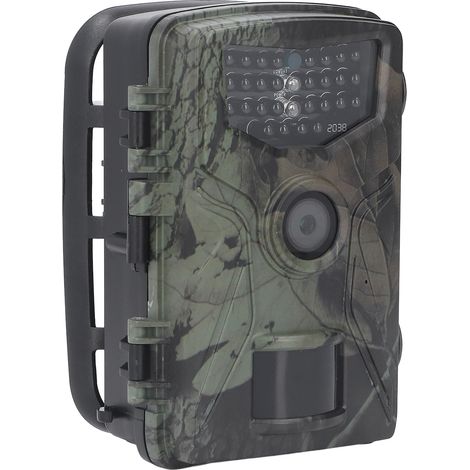Caméra de surveillance extérieure infrarouge 24MP avec détecteur de mouvement et vision nocturne pour sécurité (1/5)