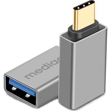 Mediacom MD-C304 tarjeta y adaptador de interfaz USB 3.2 Gen 1 (3.1 Gen 1) (1/2)
