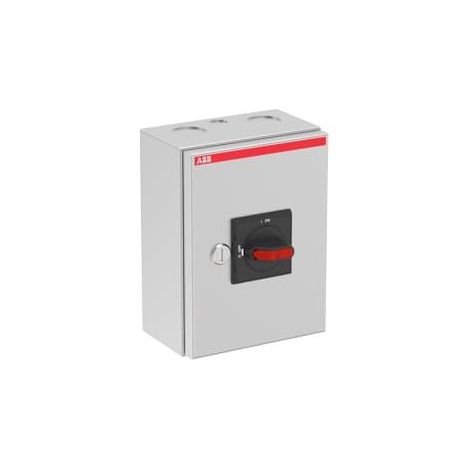 Coffret de Proximité Inox 63A 4 pôles IP65 poignée Noire 1SCA022568R1830 ABB 918340