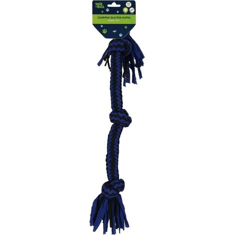 Hundespielzeug Zerrknoten blau 50 cm 0989 (1/4)
