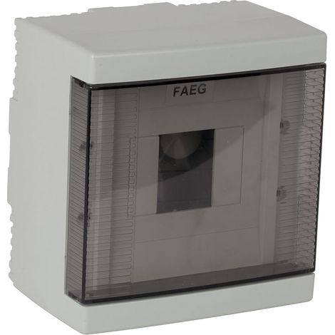 CENTRALINO DA MURO 4 moduli - mm.140 x 180 x 100 bianco - FAEG