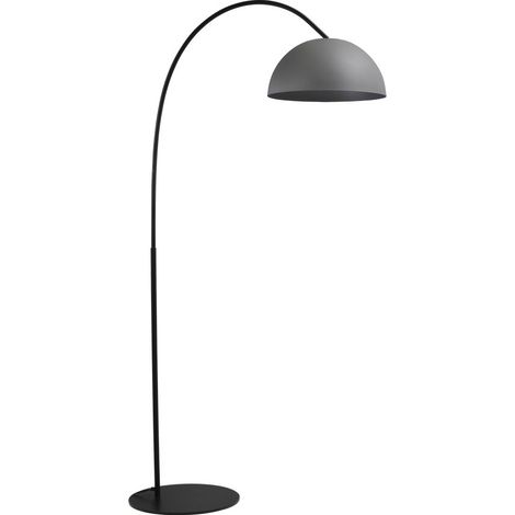 Lampadaire Industria 186 gris béton avec du noir - 1205-40-00-00