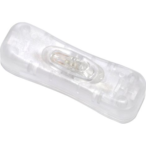 Interrupteur pour câble souple TRU COMPONENTS 1371837 transparent 1 x Off/On 2 A 1 pc(s) S499311 (1/2)