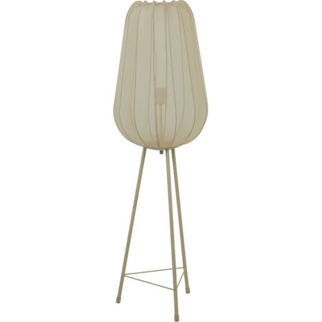 Light & Living - stehlampe - Plumeria - beige - textil -