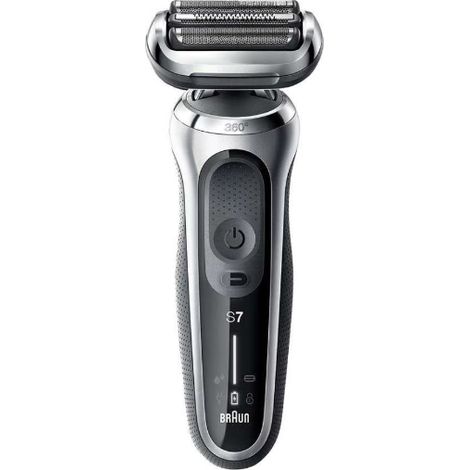 Braun  Rasierer  71-S7200cc  Betriebsdauer (max.) 50 Min.  Nass & Trocken  Silber/Schwarz (1/3)