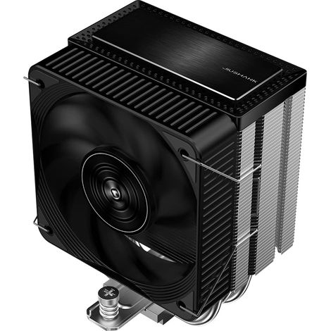 Mini refroidisseur d'air pour processeur 4 caloducs avec contact direct, hauteur 131 mm, ventilateur PWM 100 mm avec roulement hydraulique, 220 W, AMD AM4/AM5, Intel LGA 115X/1200/1700 Noir