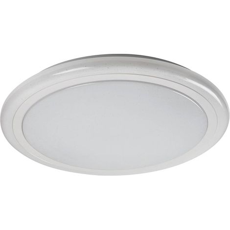 Plafonnier LED RGB 60cm 42W télécommande blanc Rabalux (1/5)