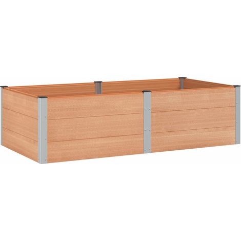 Maison Exclusive - Hochbeet Braun 200 x 100 x 54 cm