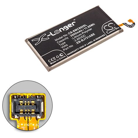 NX - Batterie téléphone, smartphone, GSM pour Samsung 3.85V 3000mAh - EB-BJ731ABE (1/3)