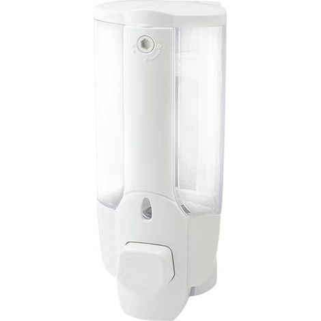 Distribuidor De Jabón De Pared - 380 Ml - Para Cuarto De Baño - Blanco (1/5)