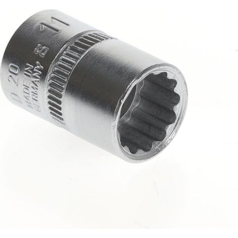 D 20 11 Vaso para llave de vaso 1/4" perfil UD 11 mm (1/4)