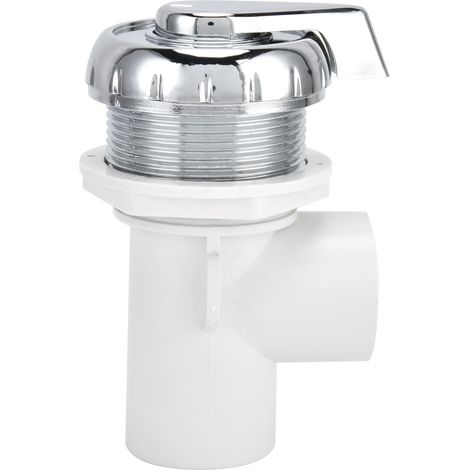 Déviateur d'eau pour spa, convertisseur à un seul trou pour sortie de massage de baignoire de piscine (1/5)