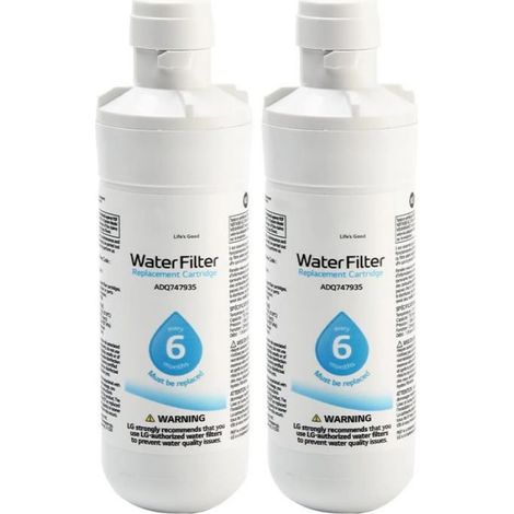 Filtre À Eau - LT1000P - 300 Gallons - 5 x 5 x 15 cm - Pour Réfrigérateur - Lot De 3 (1/5)