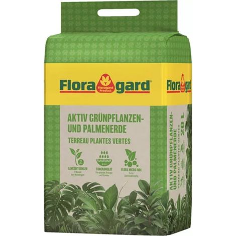 Floragard® Aktiv Grünpflanzen- und Palmenerde - 20 Liter