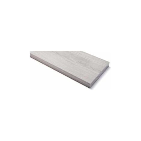 RIPIANO TAMBURATO ROVERE GRIGIO CM. 3.8X80X23.5