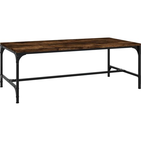 Maison Exclusive - Couchtisch Räuchereiche 80x50x35 cm Holzwerkst