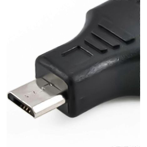 Lot de 2 adaptateurs OTG USB 2.0 micromâle vers USB A femelle pour une connexion facile des appareils (1/4)